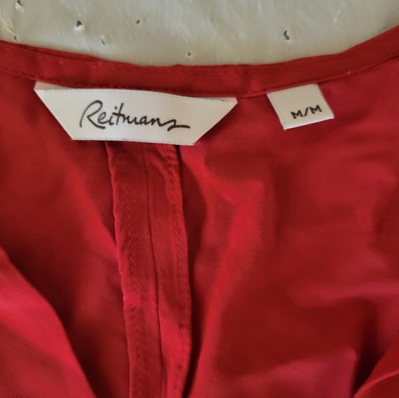 Reitmans Vibrant Red Tunic Top, Size Medium - Picture 3 of 4